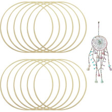 12PCS Metal rings Circle for Dream Catcher,DIY Decoration 20cm