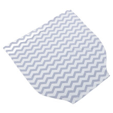 Baby Car Seat Canopy Cover Gray Stripe Elastic Breastfeeding & Shopping Cart Cover