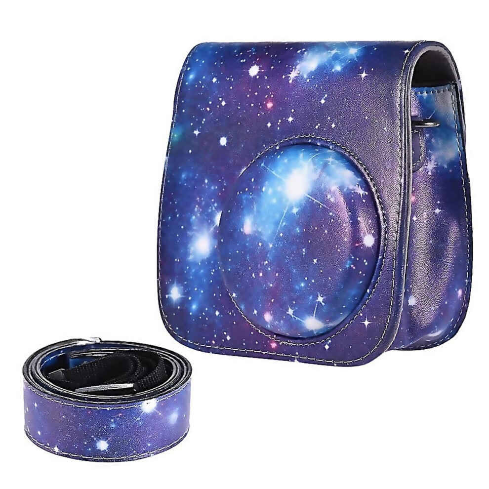 For Universe Pattern Full Body Camera Pu Leather Case Bag With Strap For Fujifilm Instax Mini 9 Mini-image-OPC-PKBRXHS-NEW