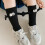 2 Pair Kids Holding Hands Socks Funny Hand in Hand 12