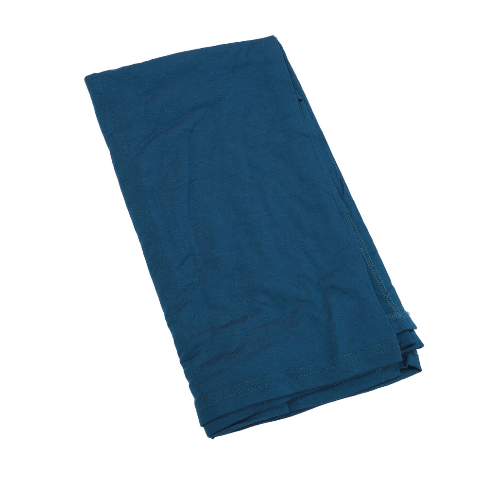 Cotton Nursing Cover Wrap Breastfeeding Scarf 73X170cm Peacock Blue