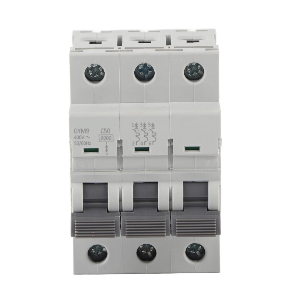GYM9‑C65 Circuit Breaker 3P 400VAC 50/60Hz IP20