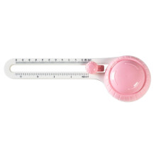 Precise Round Paper Cutter Trimmer with 360 Degree Rotation and Adjustable Slide Scale for Circular Box Cutting