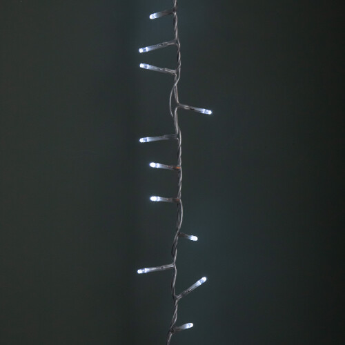 Premier 18.7m 750 LED TreeBrights Christmas String Lights with Timer in White on Clear Cable 1