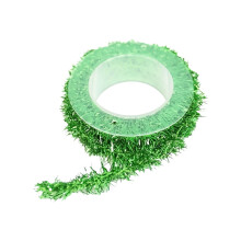 Wire Garlands Tinsel Ribbon DIYs Christmas-2.8 meters green