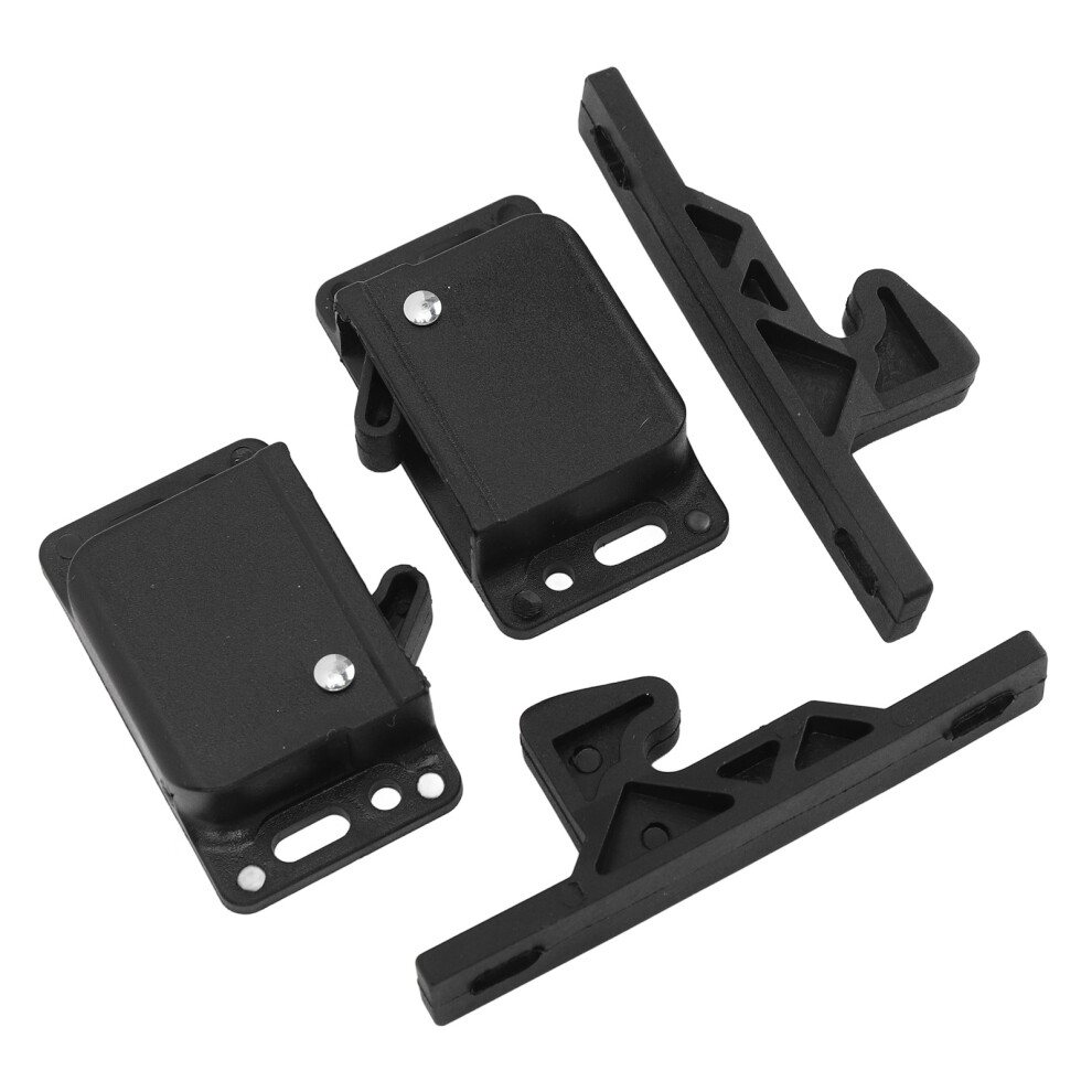 8 Sets Black Abs Rv Cabinet Latch Pressure Resistant For Motorhome Cargo 5011346468442