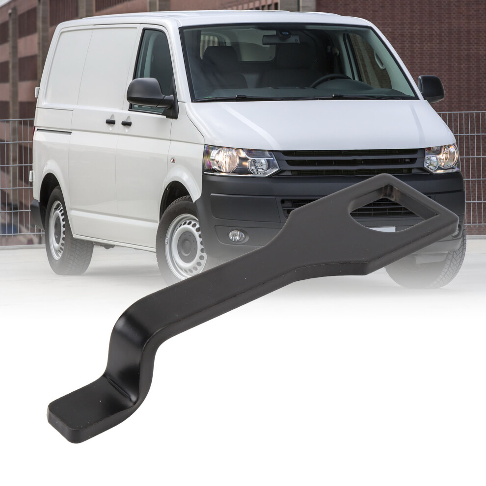15Cm Stainless Steel Car Tailgate Mount For T5 T6 Bus Camping Use Black 7891346468417