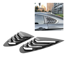 Rear Side Window Louver Cover for 4 Series F36 2014-2020 Carbon Fiber Style