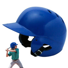 Tee Ball Helmet Breathable Thick Impact Resistant Protective Batting Helmet for Kids Youth One Size Blue
