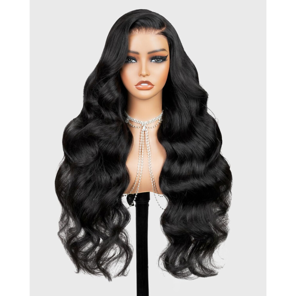 Megalook Hair Unisex Not,Specified Body Wave Glueless Wigs Human Hair Pre Plucked Pre Cut 6X5 Closure Wigs Human Hair New Bouncy Body Wave Hd Lace Front Wigs Human Hair Pr