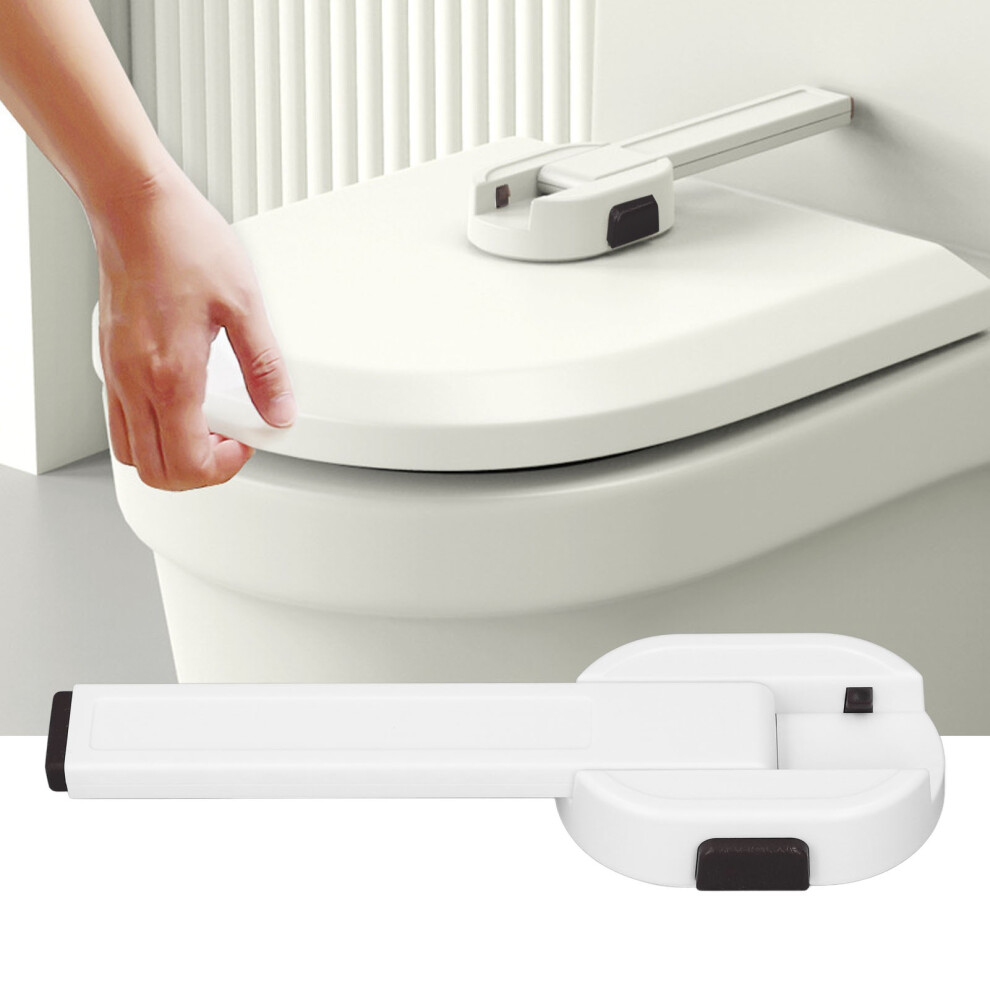 Baby Toilet Lock, Child & Pet Safety, Easy Install, 24x7.7cm