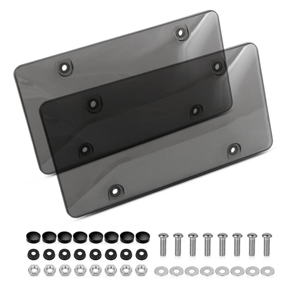 2Pcs License Plate Protector Unbreakable License 8320539871325
