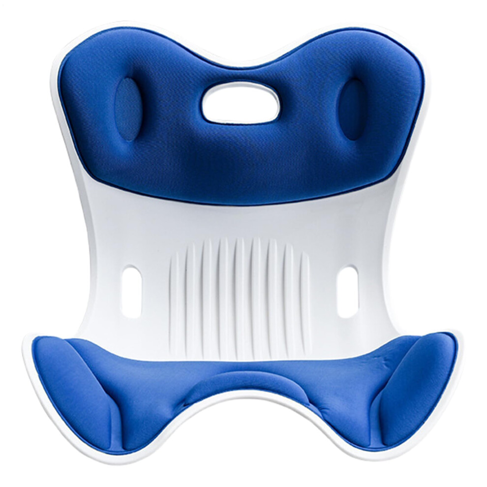 Back Support Chair - Lumbar Support Cushion for Office, Travel, Camping, Breathable Ergonomic Design, Fits Most Chairs