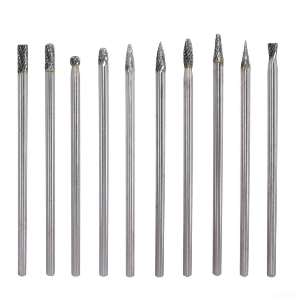6X6x150mm Long Single Cut Solid Carbide Rotary Burr With 6Mm Shank For Grinding Deburring Chamfering Metal And Wood Carving 6447073442292