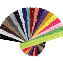 MebuZip 20 pz 76 cm Cerniere a Doppio Cursore #3 Cerniere a Bobina in Nylon con Due Tiri Lunghi Cerniere Chiuse Testa a Testa 20 Colori Assortiti