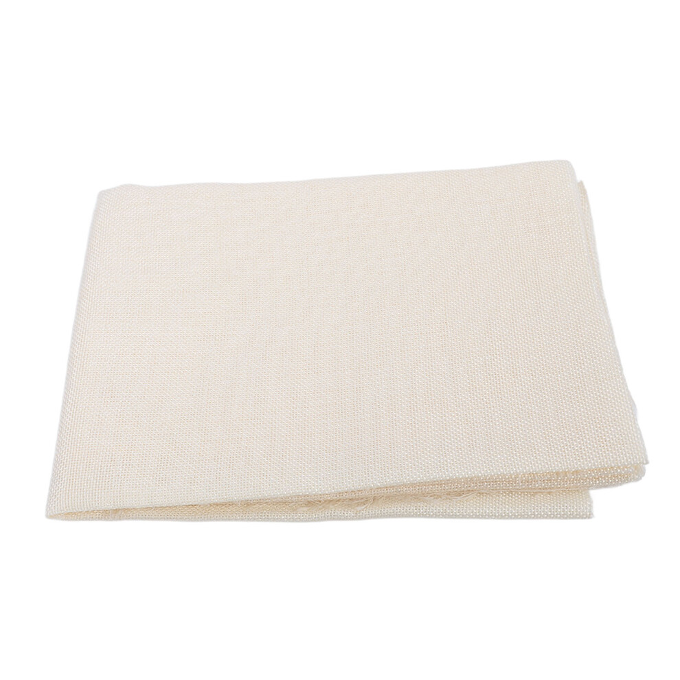 Dust-Resistant Polyester Speaker Grill Cloth 59.06 X 19.69 In Milky White 6931346471060