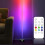 Dimmable RGB LED Corner Floor Lamp Bluetooth Remote Control 6