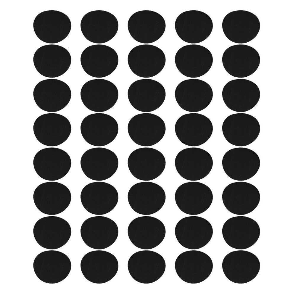 40pcs Water Resistant Sensor Fixing Tape Elastic Fabric Black 7.5cm