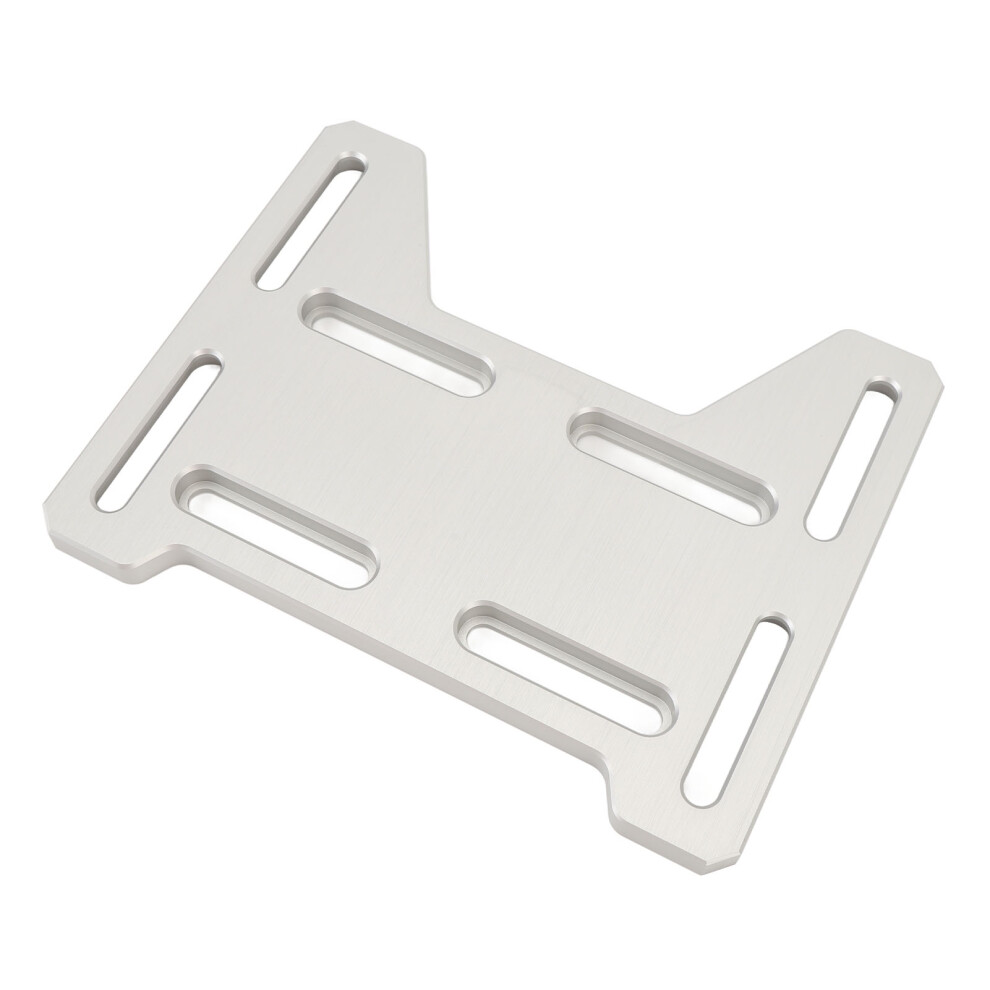 Adjustable Aluminum Engine Mount Plate for 79cc-100cc Mini Bikes Silver