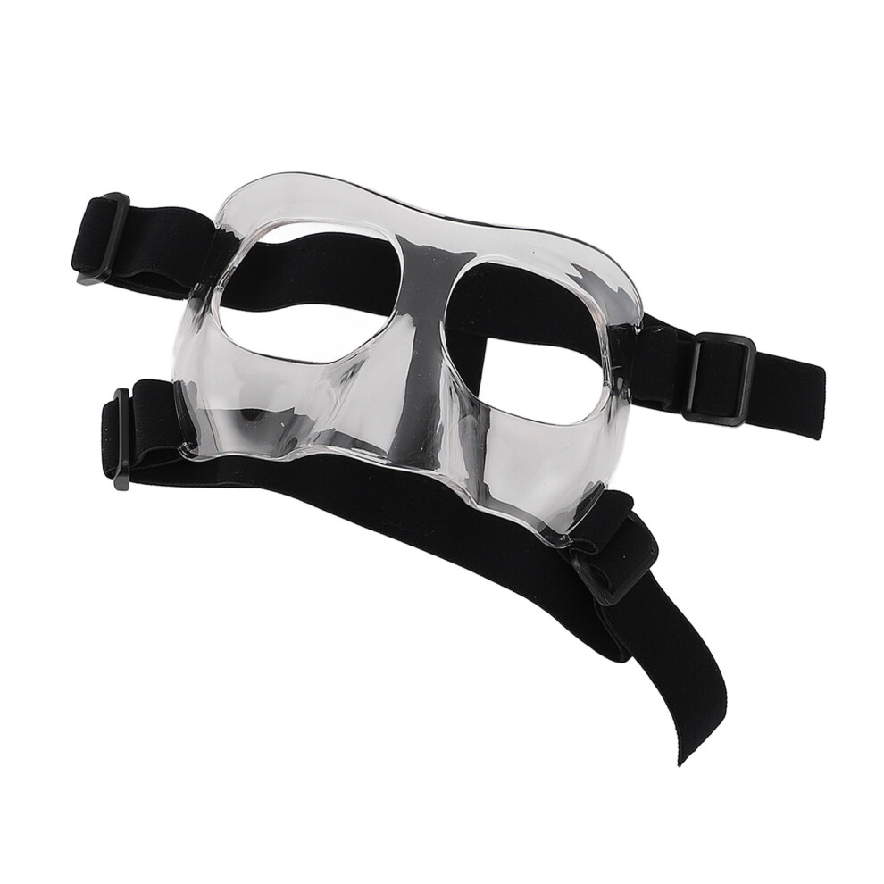 Adjustable Clear Plastic Nose Guard for Sports, Unisex Face Shield