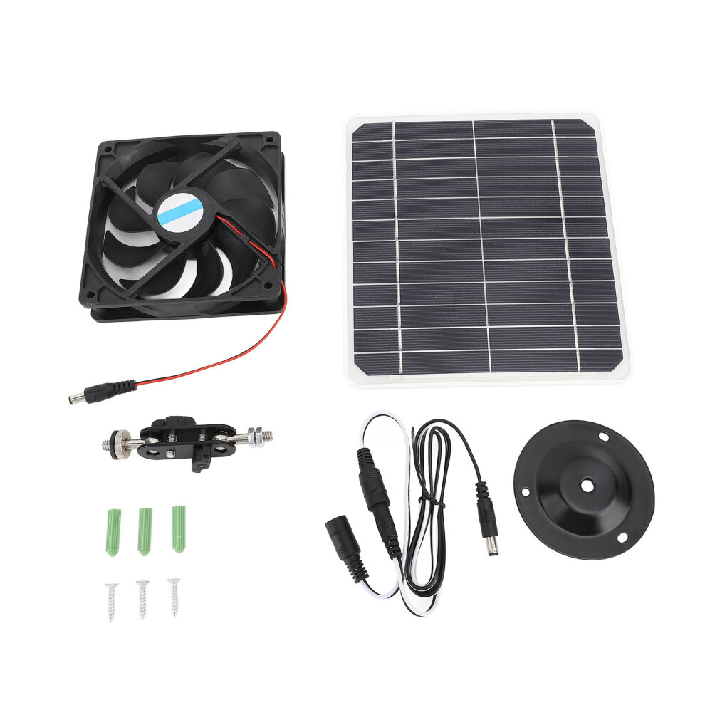 20W Solar Exhaust Fan Quiet Monocrystalline Solar 8320539872407