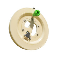 Kite String Spool 500m Line Reel Handheld Winder for Camping Travel Yard Use 24cm Diameter Lightweight Durable Design