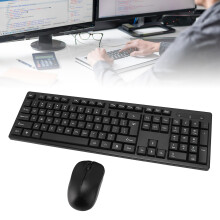 Ergonomic 2.4G Wireless Keyboard & Mouse Combo for Efficient Typing