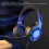 Wired USB Gaming Headset with Microphone, RGB Lights, 2m Cable 5