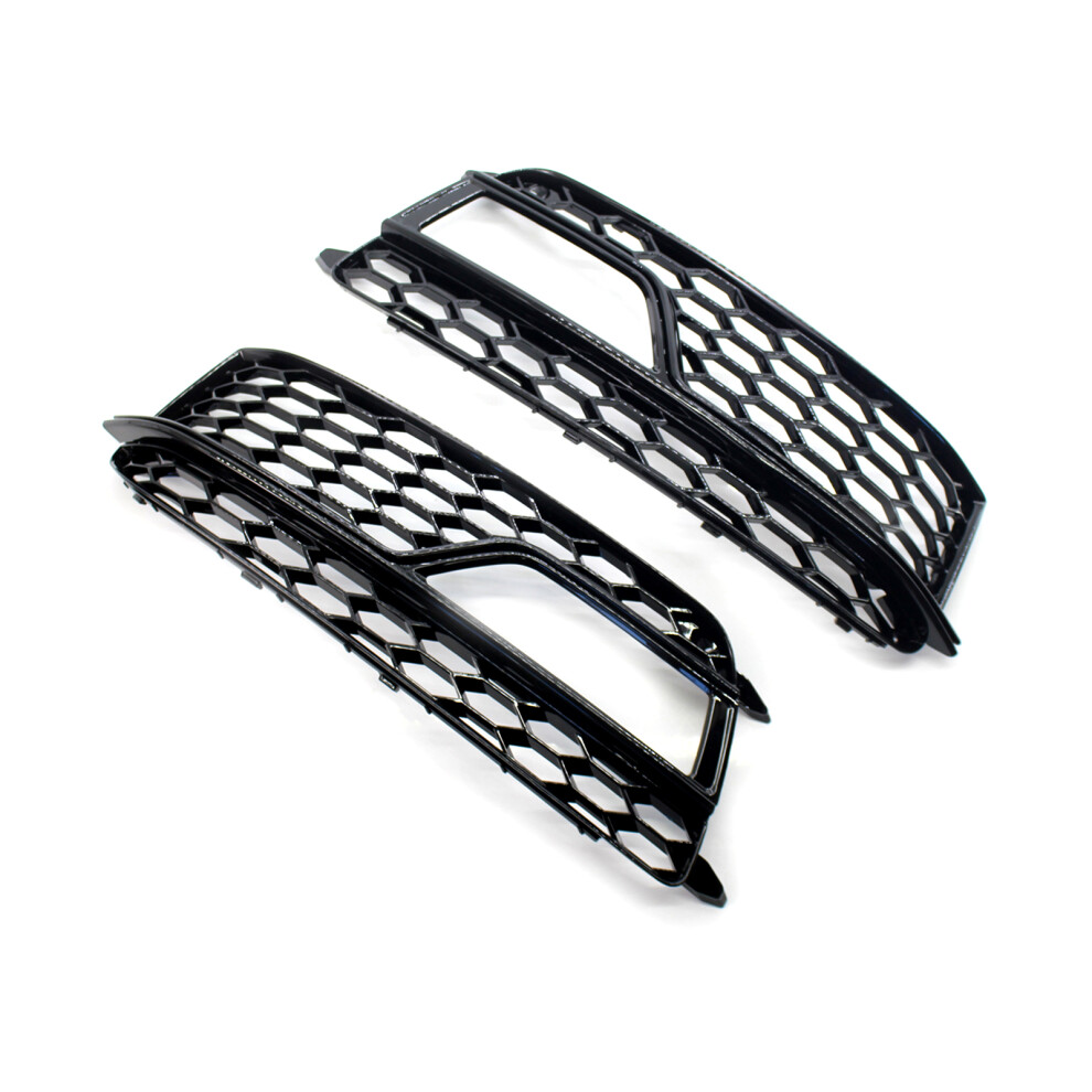 Left/Right Front Bumper Grilles Fog Grill Light 8320539872810