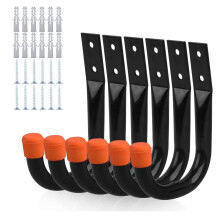 Cycle Bicycles Hanger Hook Wall Mount Rack for Garage Storage, Compatible with Mountain and Road Bikes, Heavy-Duty Bracket