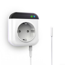 Smart Thermostat Socket for Tuya, WiFi Programmable Smart Socket with Voice Control for Heaters and Home Automation