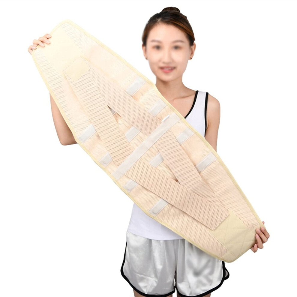 Widening Design Back Brace Lower Lumbar Support Belt for Pain Relief, Adjustable Waist Trimmer, Body Shaper for Weight Lifting