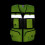 High Visibility Reflective Safety Vest Zip Pocket 6