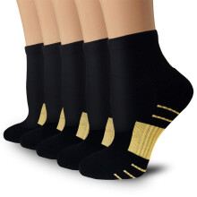 Copper Enkel Compressiesokken voor Vrouwen & Mannen - Plantaire Fasciitis Boog Ondersteuning Hardloopsokken voor Atletiek Groot-X-Large