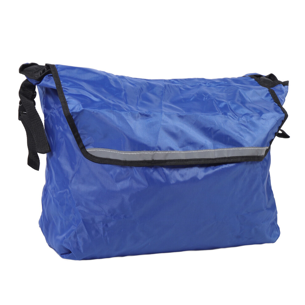 Royalblue Wheelchair Bag with Reflective Strip, 42x46cm, Multiple Pockets