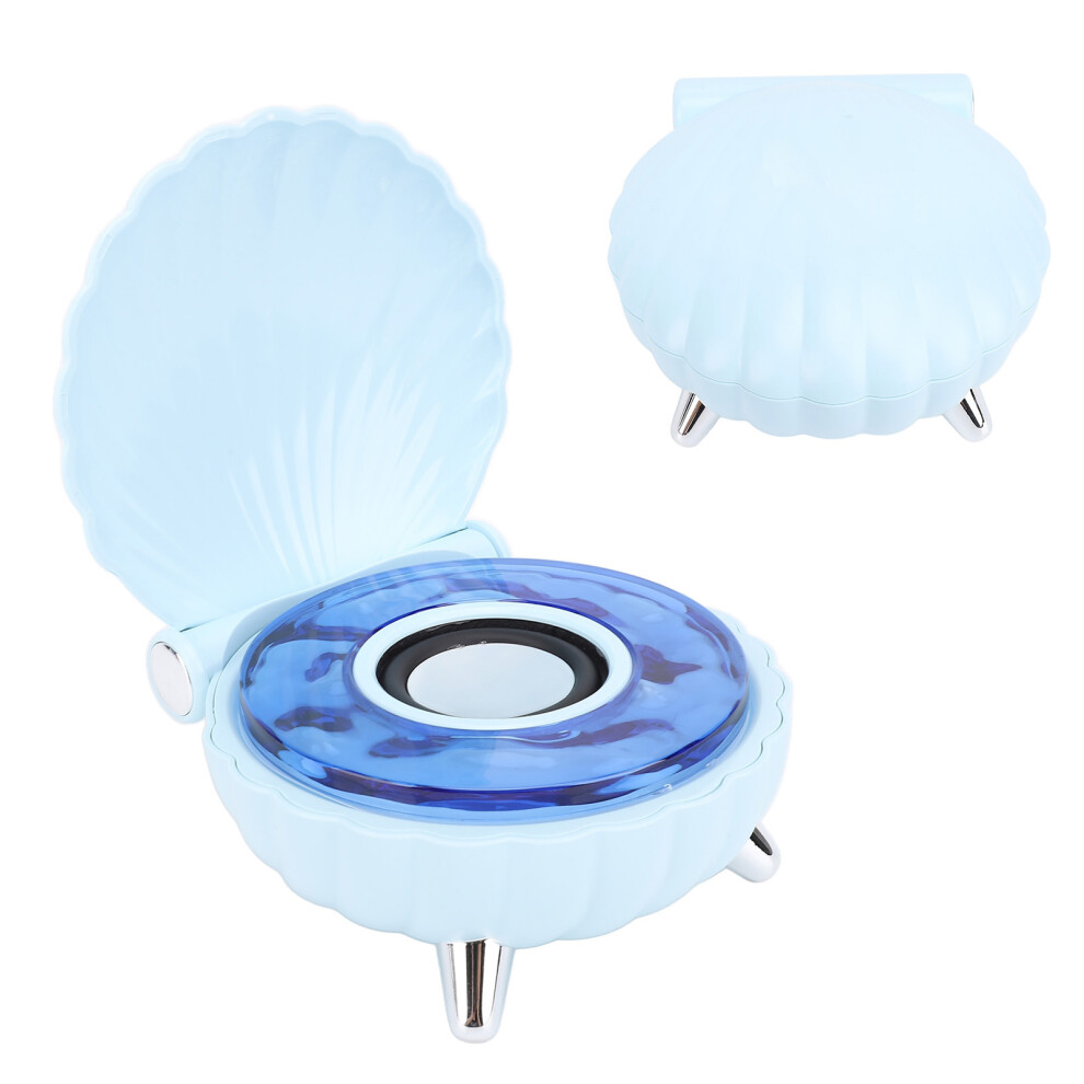 Bluetooth Seashell Stereo Speaker With Night 1200Mah, Light/Blue 5001346486423