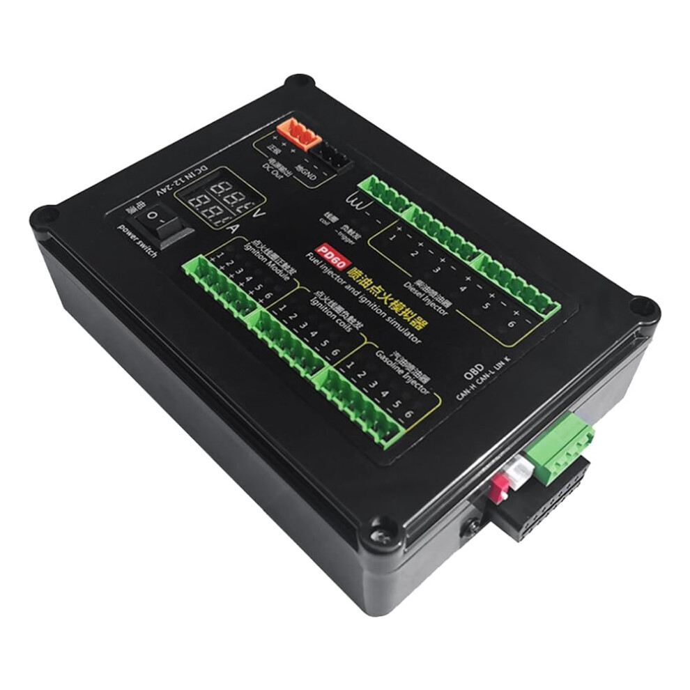Pd60 Fuel Injection Ignition Simulator Ecu Testing Equipment For Gasoline Vehicle Computer Board Maintenance And Diagnostics 9016109647924