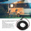 4 Pin 10m / 32.8ft Rearview Camera Extension Cable with Trigger Wire for Trucks 9