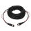 4 Pin 10m / 32.8ft Rearview Camera Extension Cable with Trigger Wire for Trucks 12