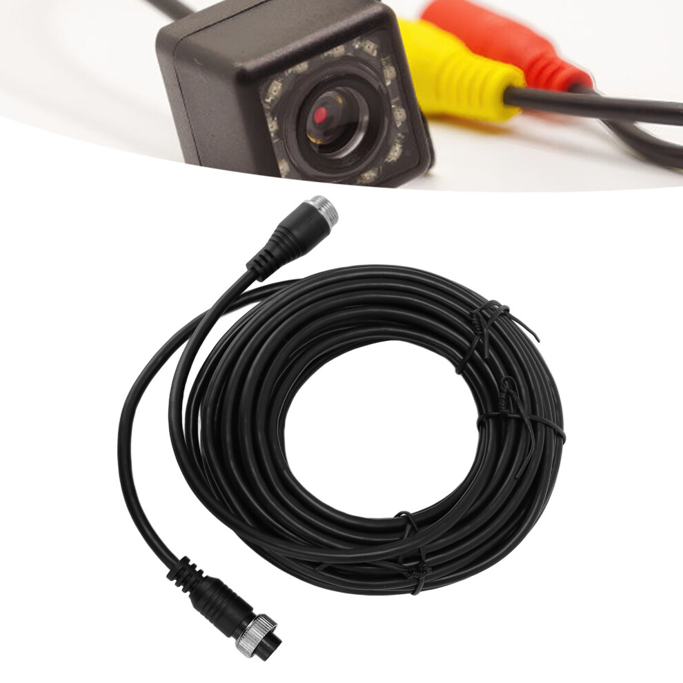 12 Meter 39.4Ft 4-Pin Backup Camera Extension Cable For Truck Trailer Rv Bus 4961346489521