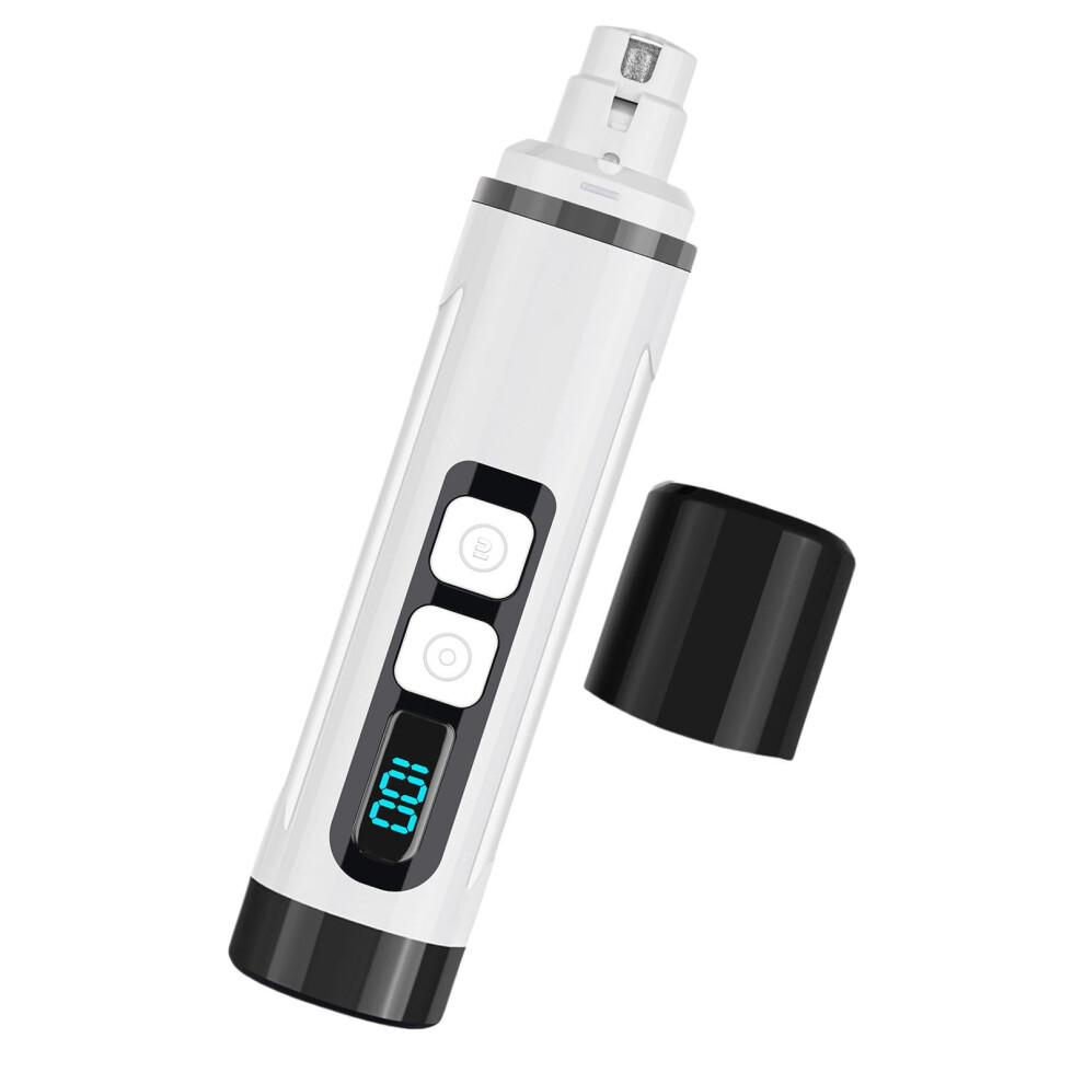 Rechargeable Dog Nail Grinder with Digital Display | Ergonomic Electric Clipper for Dogs, Kittens, and Puppies-image-OPC-PKBS8WF-NEW