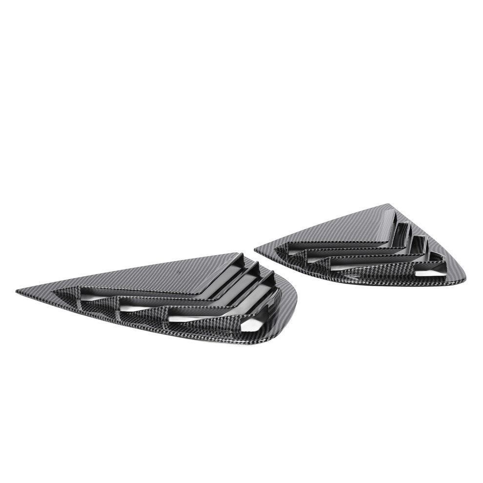 Rear Window Louver Cover For X4 F26 2014-2018 Carbon Fiber Style, Scratch Resistant 6911346490070