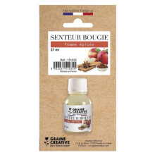 Perfume para Vela - GRAINE CREATIVE - Manzana Especiada - 27 ml - Multicolor - Mixto