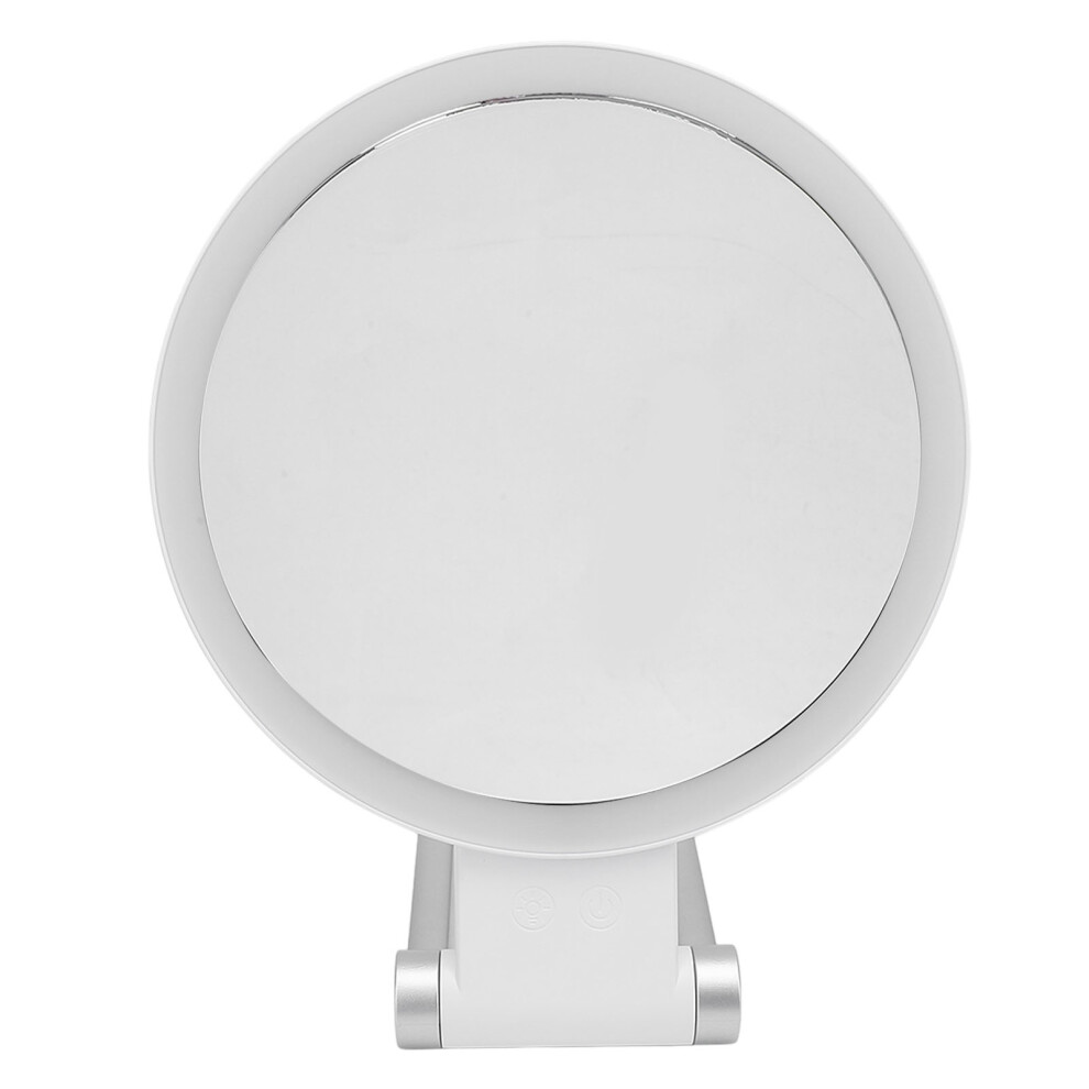 Dual Sided Foldable LED Travel Makeup Mirror 1X/20X, 183x225mm