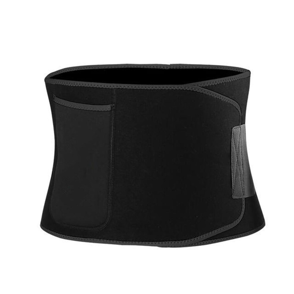 Neoprene Rubber Belly Band Sweat Waist Trainer Slimming Belt for Fitness and Daily Use, Adjustable Size, Breathable Material