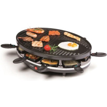 Raclette-laitein DOMO - DO9038G - Jopa 8 hengelle - Tarttumaton pinnoite