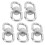 5Pcs Swivel Hooks M5 Double Ended 304 Stainless 6