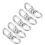 5Pcs Swivel Hooks M5 Double Ended 304 Stainless 7