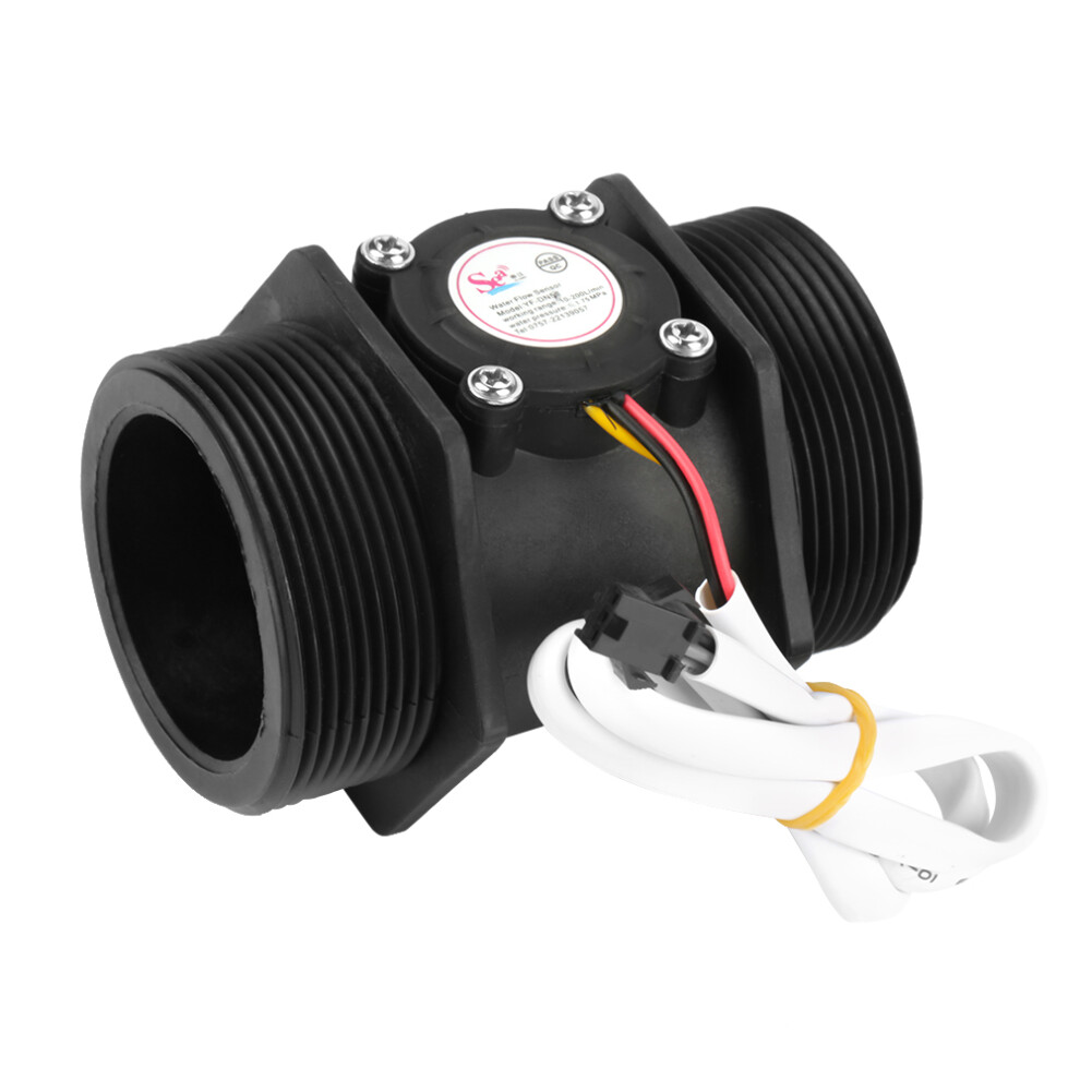 DN50 G2" Turbine Flowmeter Water Flow Hall Sensor