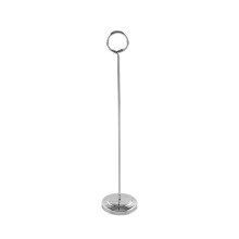 4/6/8/10/12 Inch Table Number Holder Stand Place-Silver 25.5CM